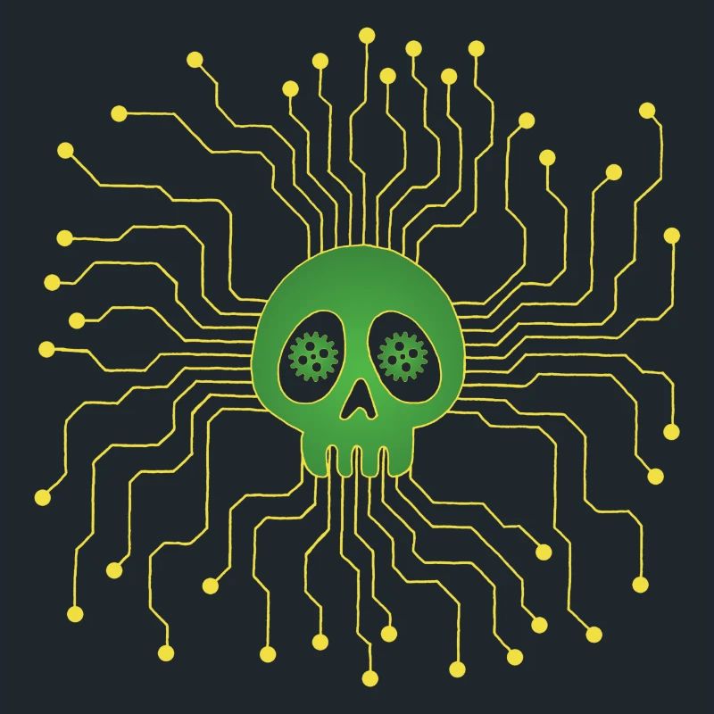 Microprocessor skull