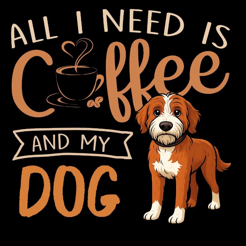 Coffee, dog and me