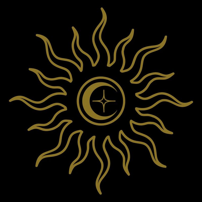 Soleil et Lune Mystique Céleste 2