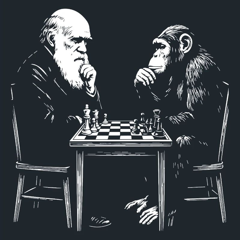 Darwin spielt Schach mit dem Affen – Evolutionsspiel