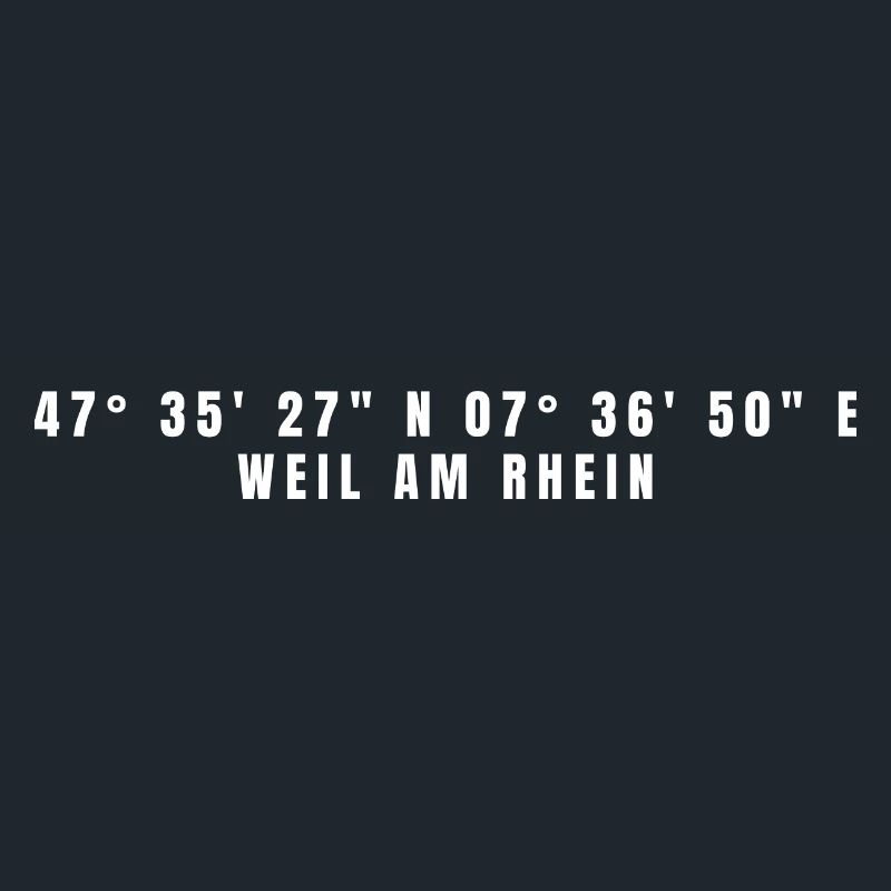 Weil am Rhein Baden-Württemberg Coordinates