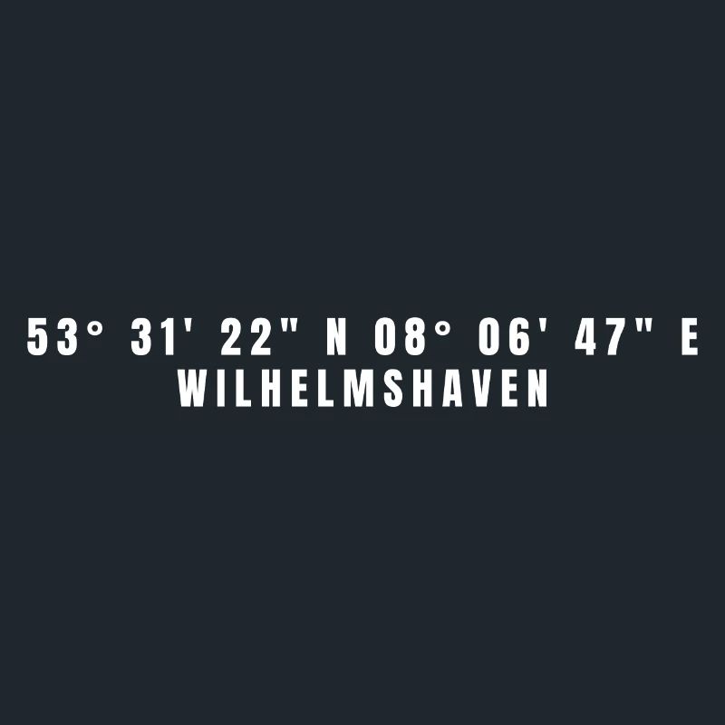 Wilhelmshaven, Lower Saxony Coordinates