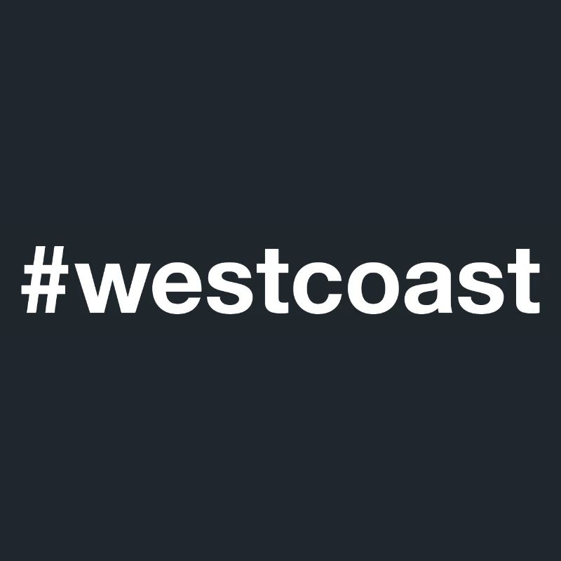 WEST COAST Hashtag