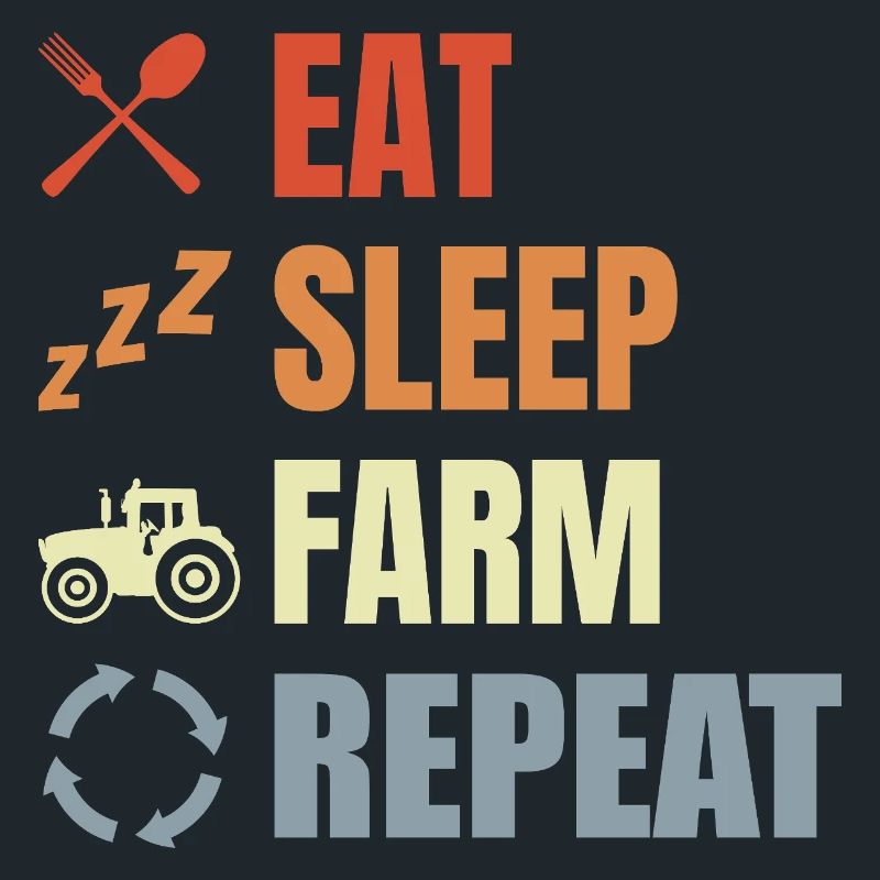 Manger dormir à la ferme Répéter