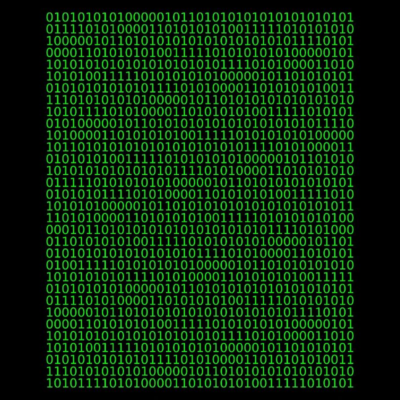 Matrix aus Zahlen - Hacker