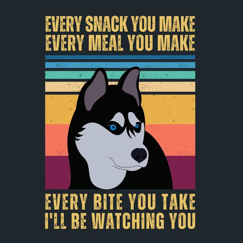 WATCHING HUSKY