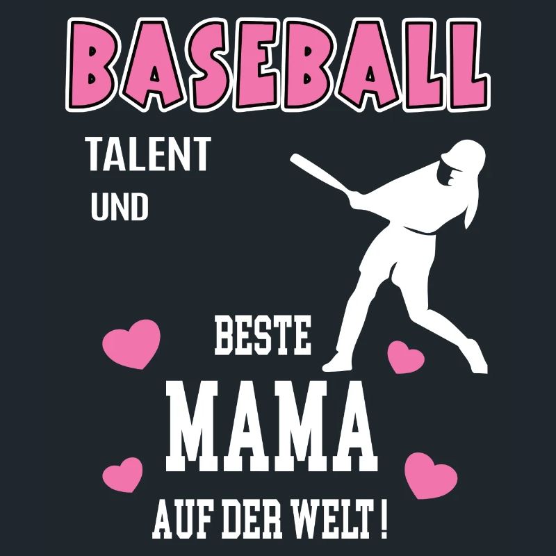 Baseball Beste Mama Mutter Muttertag Geburtstag