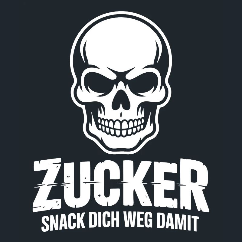 Zucker Schädel Snack Design