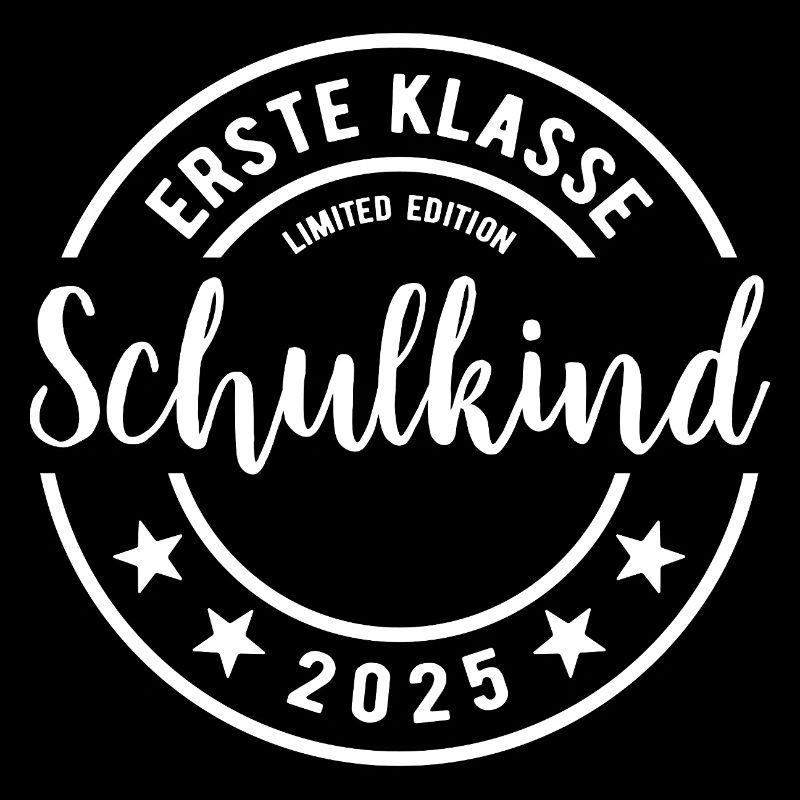 Erste Klasse - Schulkind 2025 - Name eintragen