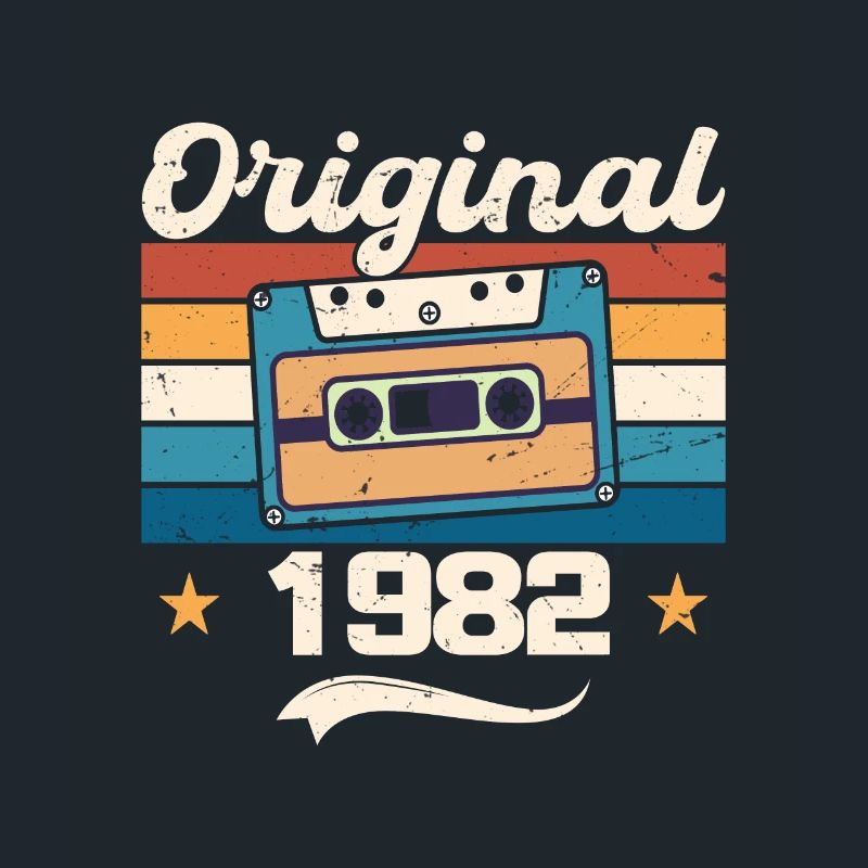 Born Gift Original 1982 Gift Idea 1982