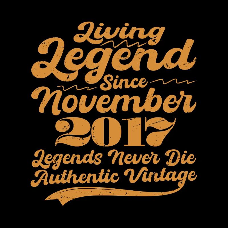 Once upon a time there was a legend. November 2017 Birth