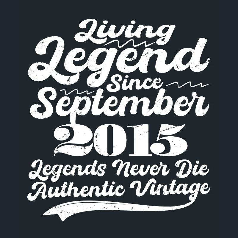 Es war einmal eine Legende. September 2015 Geburts