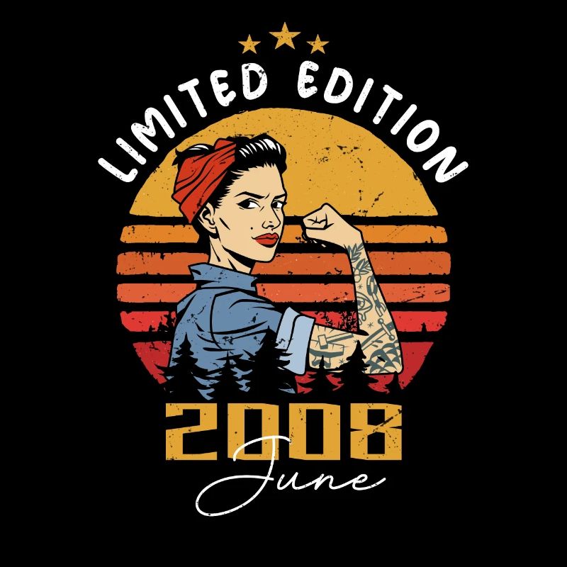 Vintage 2008 - Born In June 2008