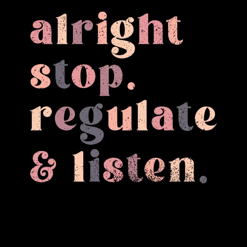 Arrêtez de réguler et d’écouter Enseignant