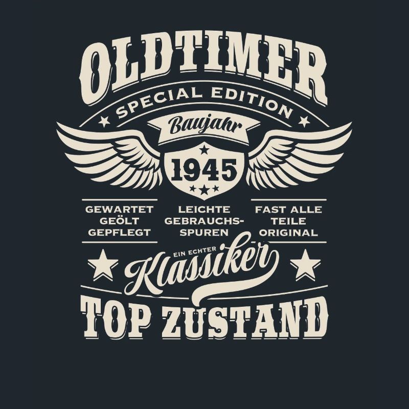 Oldtimer Baujahr 1945 - Geburtstag - Geschenk