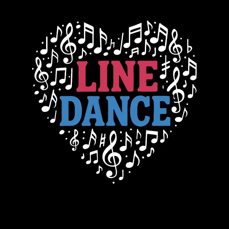 Linedance - Tanz mit Herz - Musik Geschenk