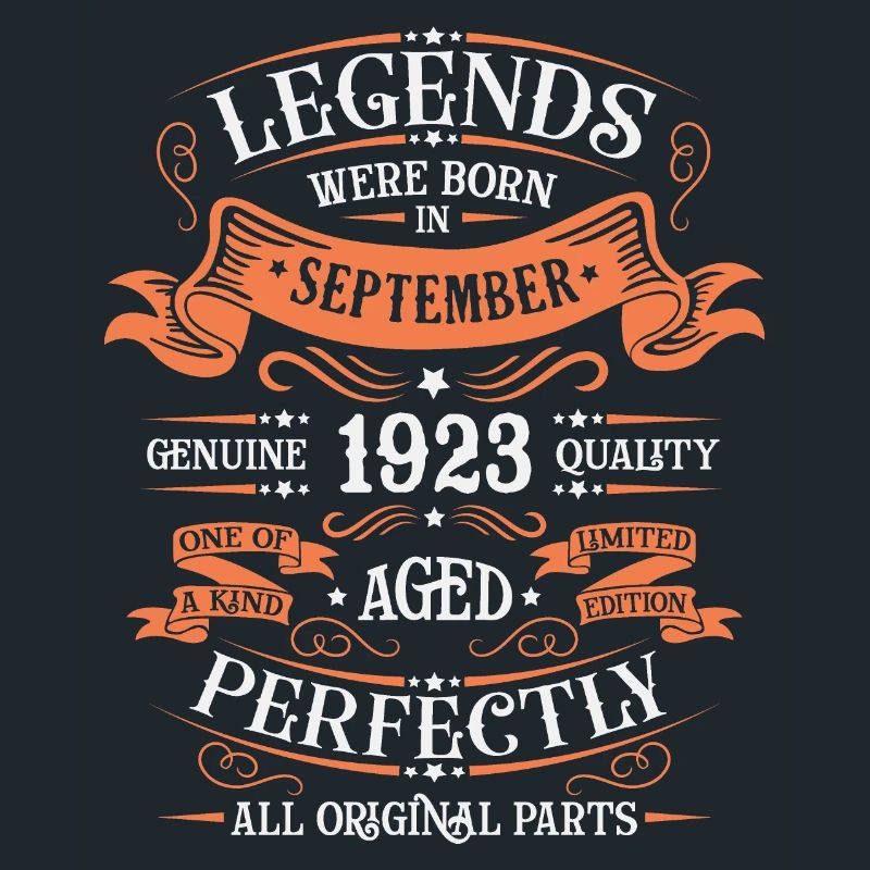 September 1923 Originelle Geburtstagsgeschenkidee