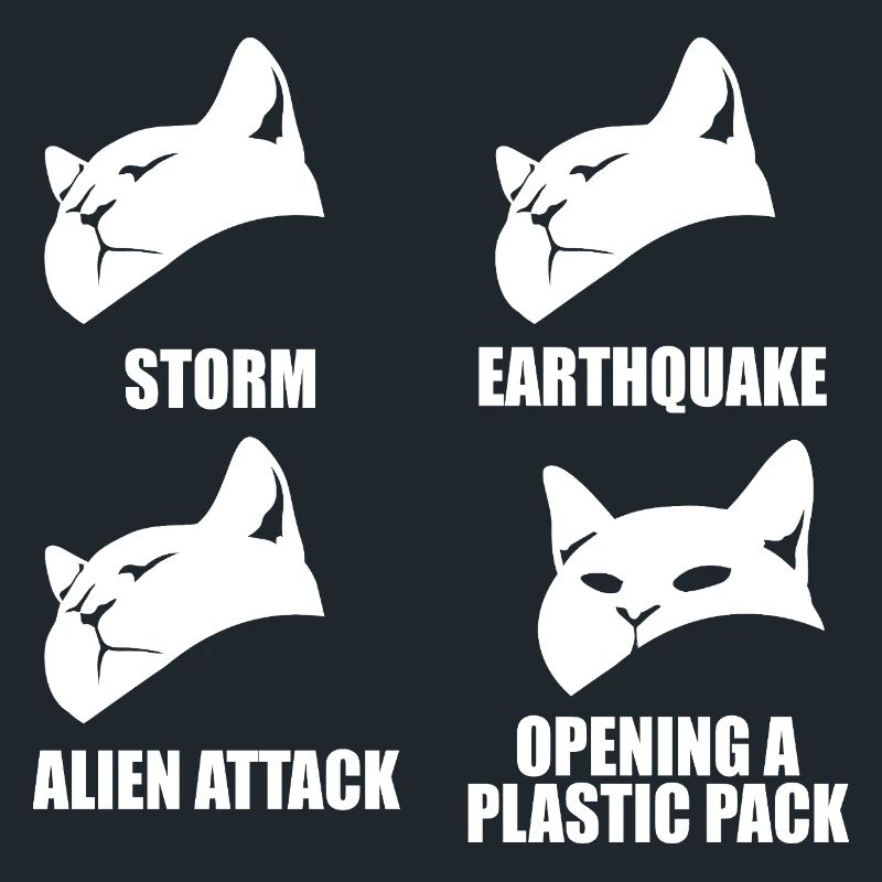 Cat - selective perception - saying