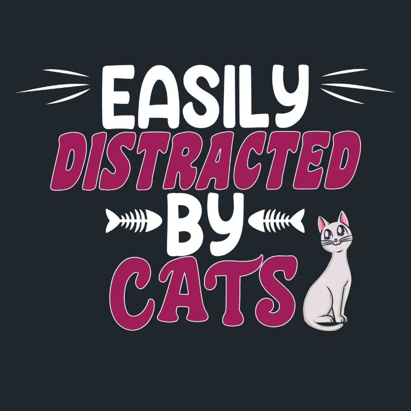 Cute cat - easily distracted by cats
