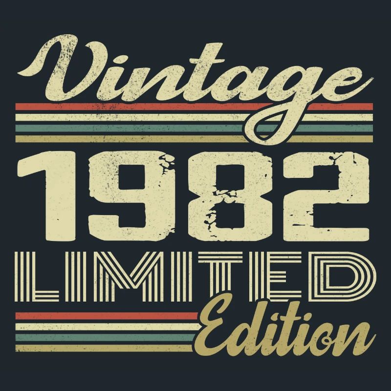 Anniversaire 42 Ans Millésime 1982 Cadeau 1982