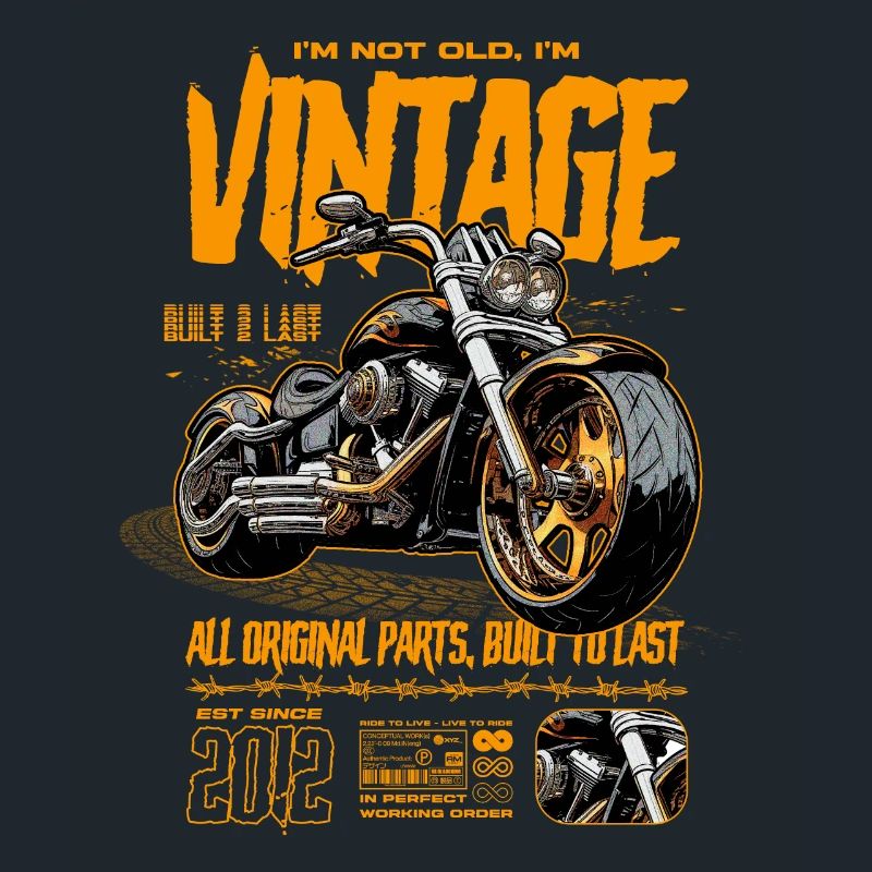Motorrad Geburtstag 2012