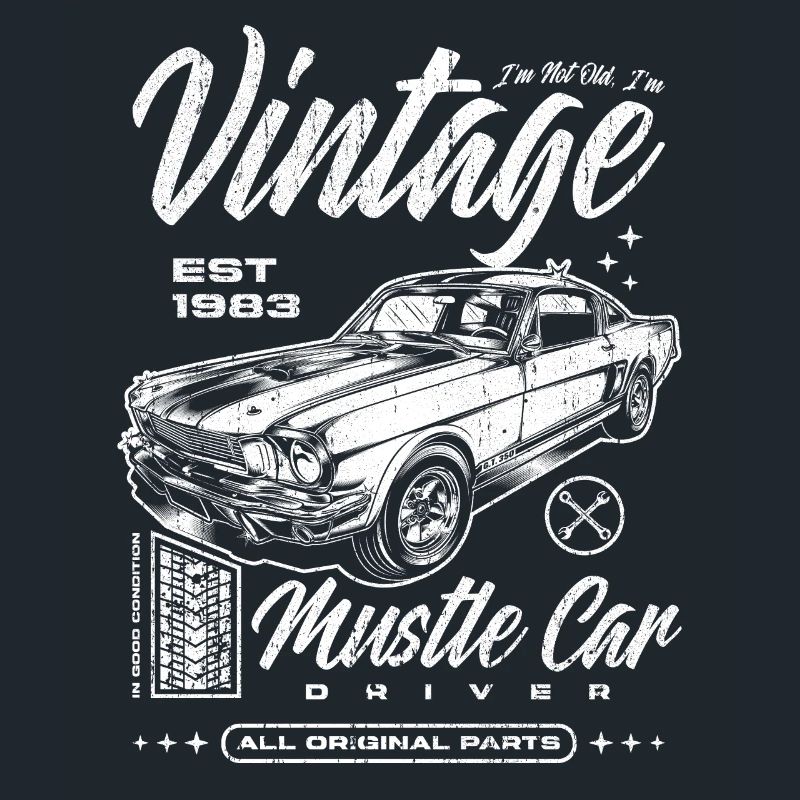 Ich bin nicht alt, ich bin ein Oldtimer, Oldtimer, Jahrgang 1983
