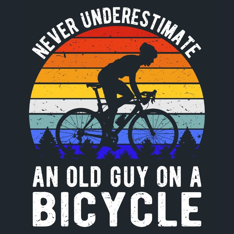 Never Underestimate An Old Guy On A Bicycle I