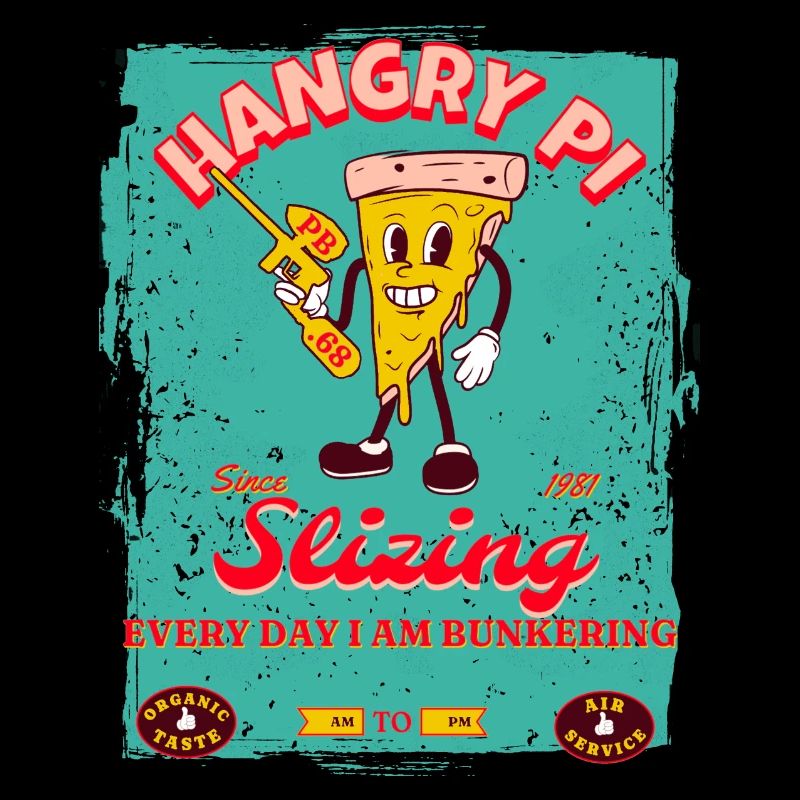 Hangry Kawaii Pi Slizing since 1981