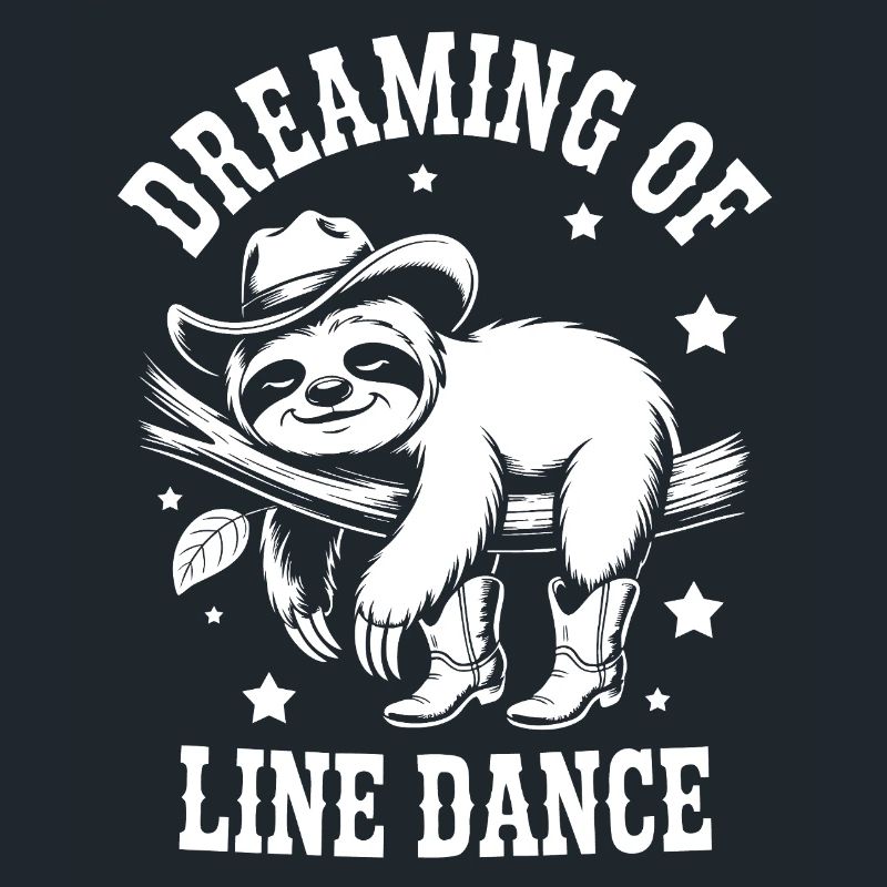 Faultier LineDance Cowboy