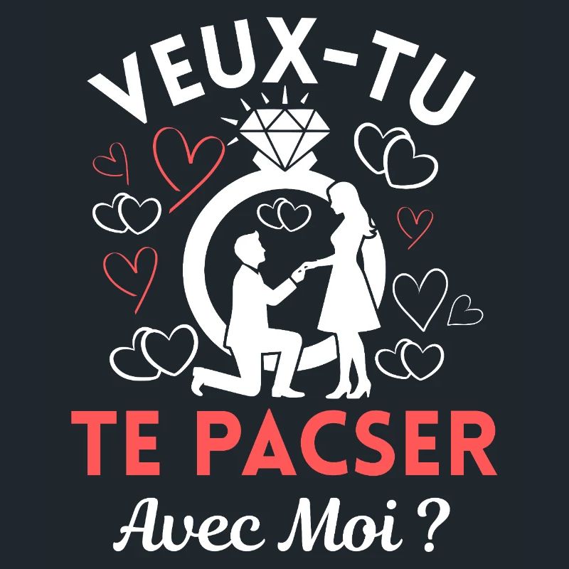 Veux-tu Te Pacser avec Moi Couple Amour Demande