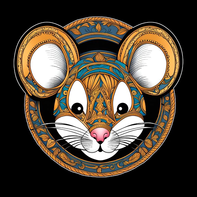 A mouse in the inset