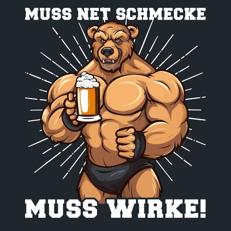 Bodybuilder doit goûter net doit travailler
