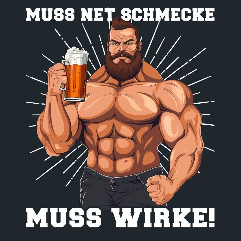 Bodybuilder doit goûter net doit travailler