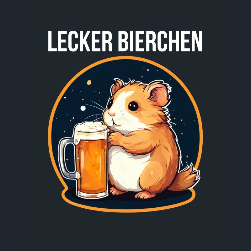 Hamster mit Bier Lecker Bierchen Bier Meme