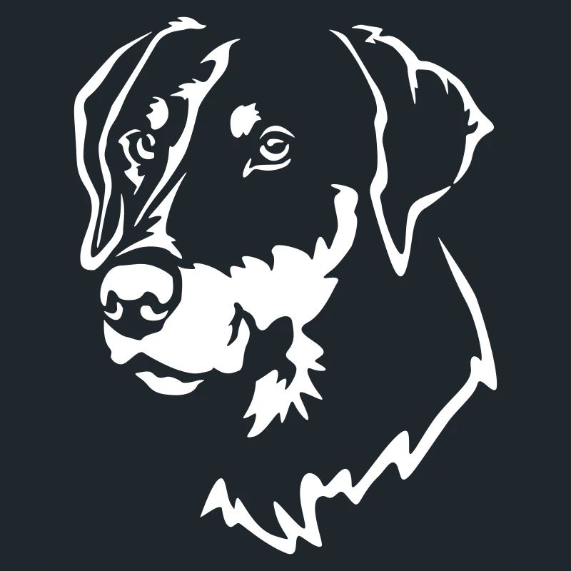 Doberman Head "Black Edition"