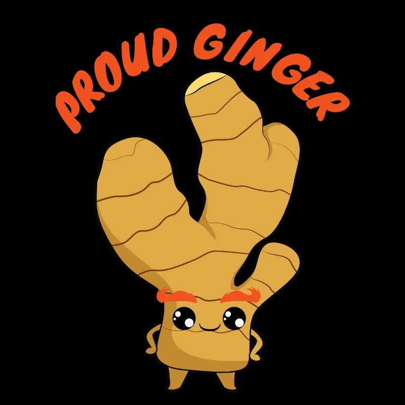 Stolzer Ingwer - ein Design, um rote Haare zu feiern