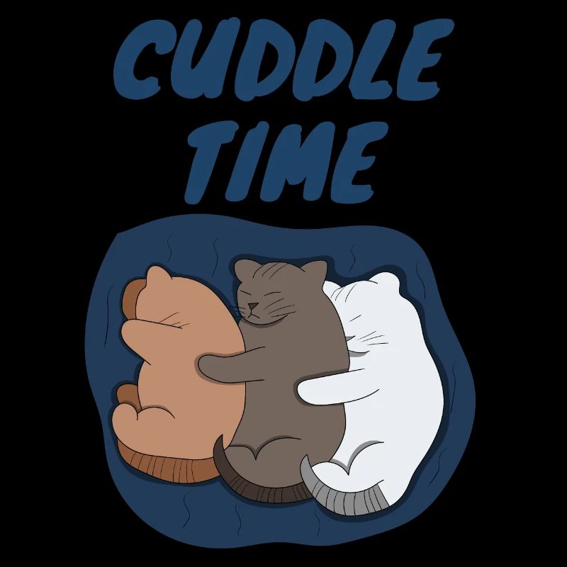 Cuddle time-a cozy sleep design for cat lovers