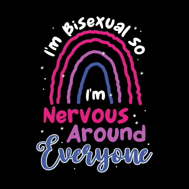 LGBTQ Pride Bisexual Nervous Around Everyone