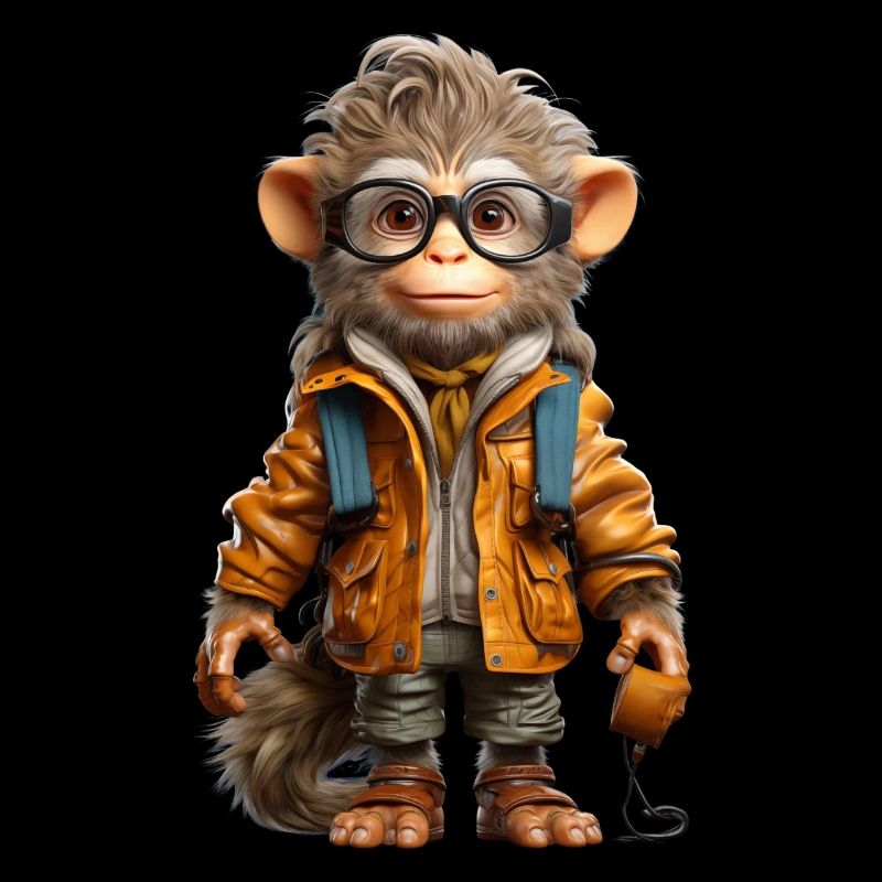Udo der Entdecker Affe
