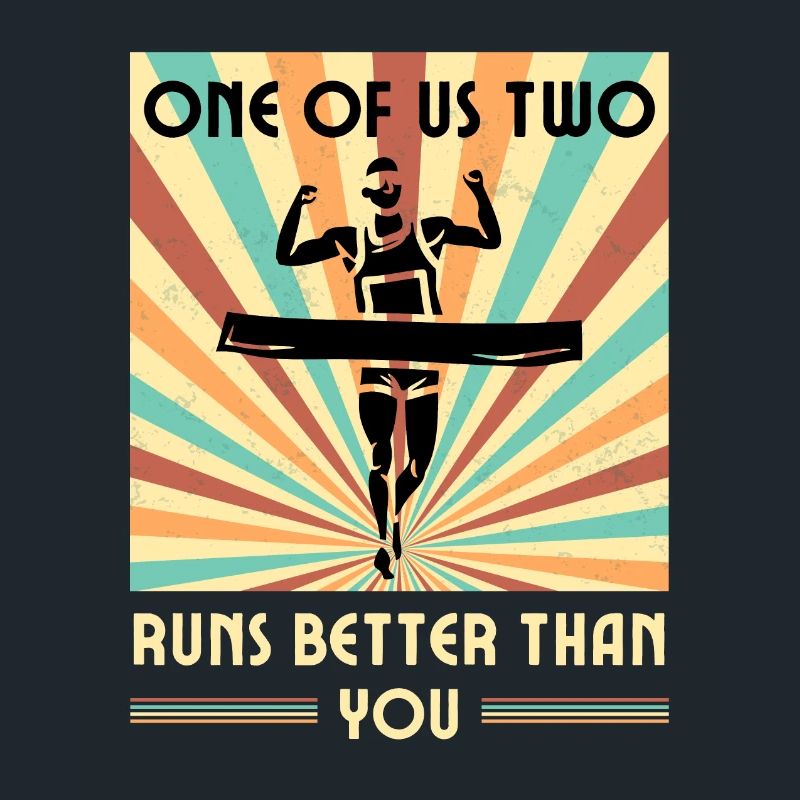 Einer Von Uns Läuft Besser Als Du Marathons Halb