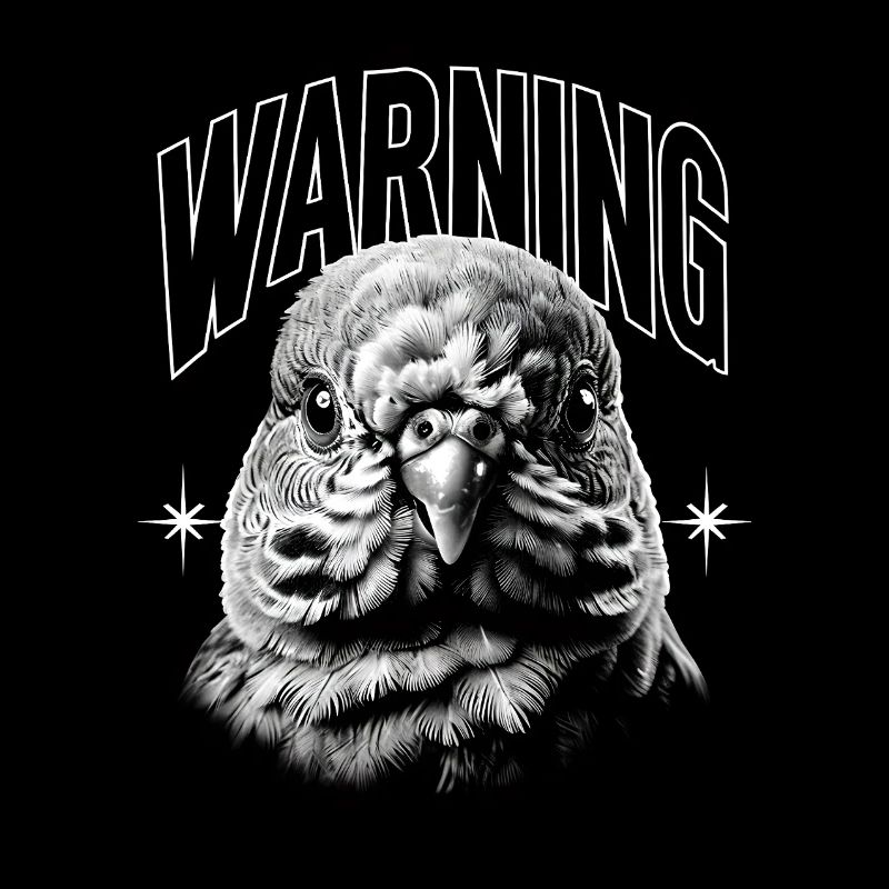 Warning Taube Vogel Geschenk