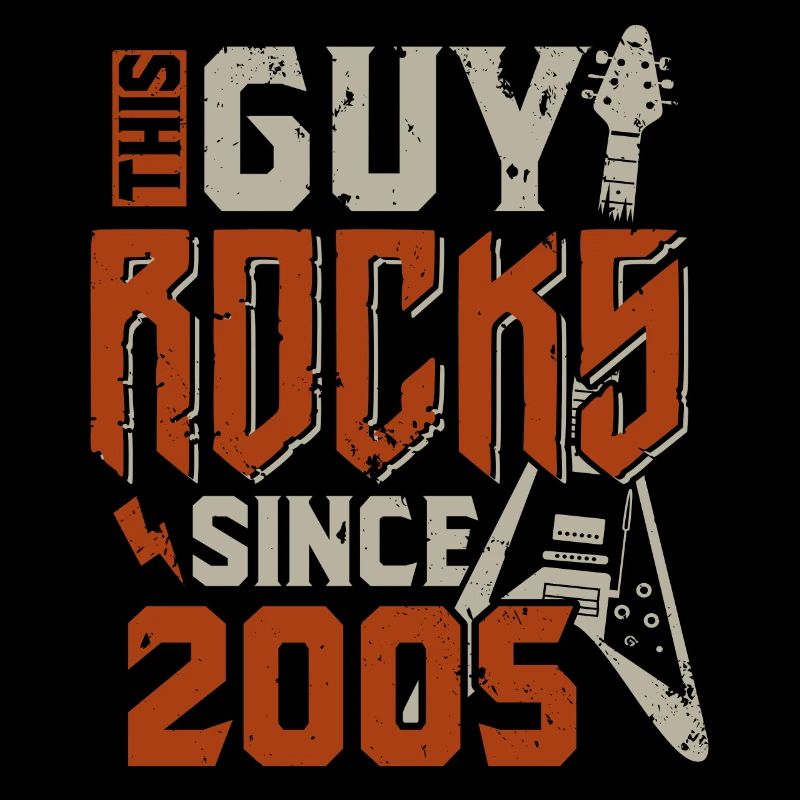 This guy has been rocking since 2005 vintage birthday