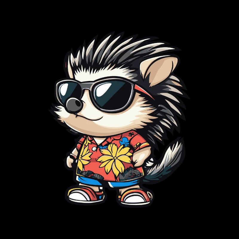 hérisson bande dessinée drôle été