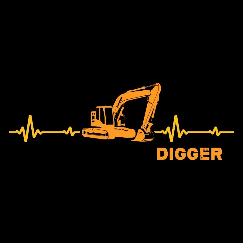 Baggerfahrer digger-memes baggern Bagger