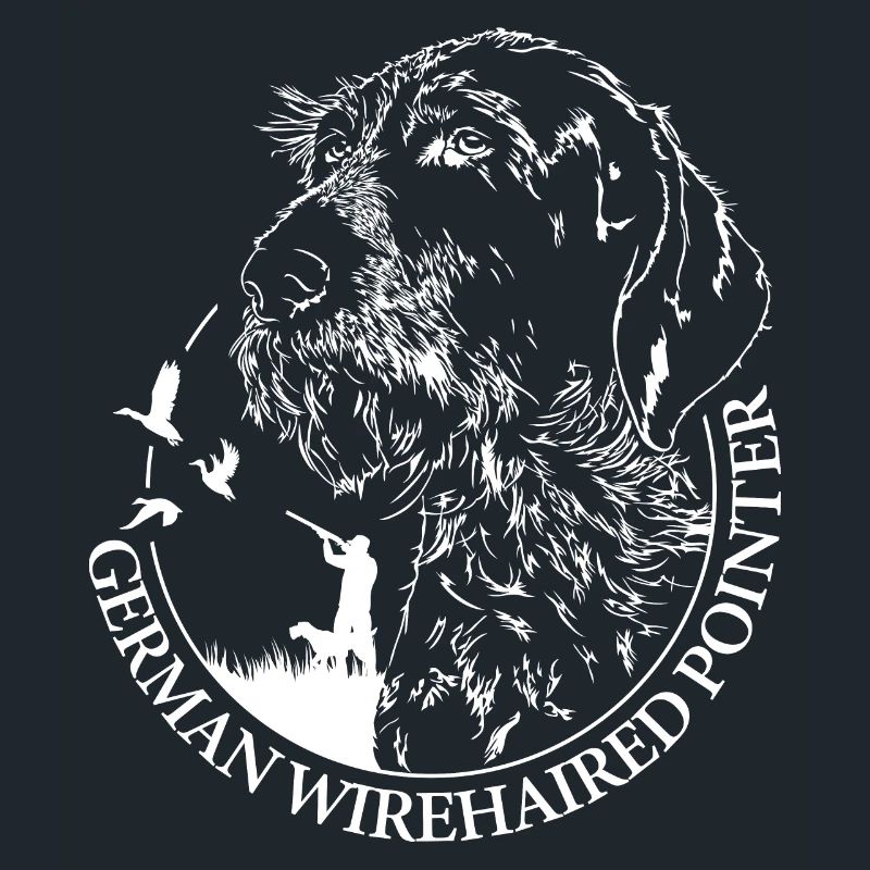 German Wirehaired Pointer Jagdhunde Jäger Wilsigns