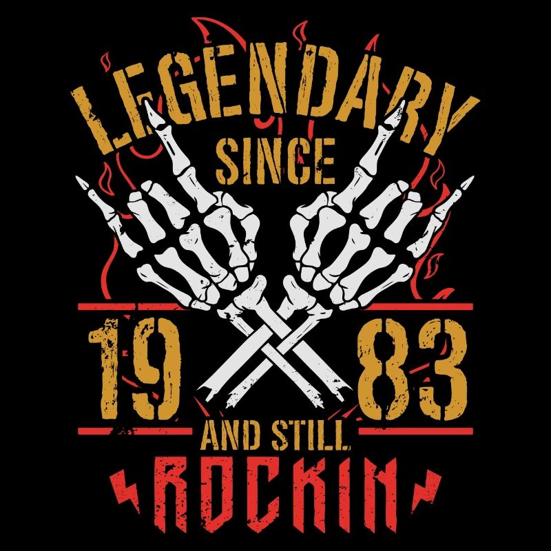 Legendary since 1983 Vintage Birthday Gift