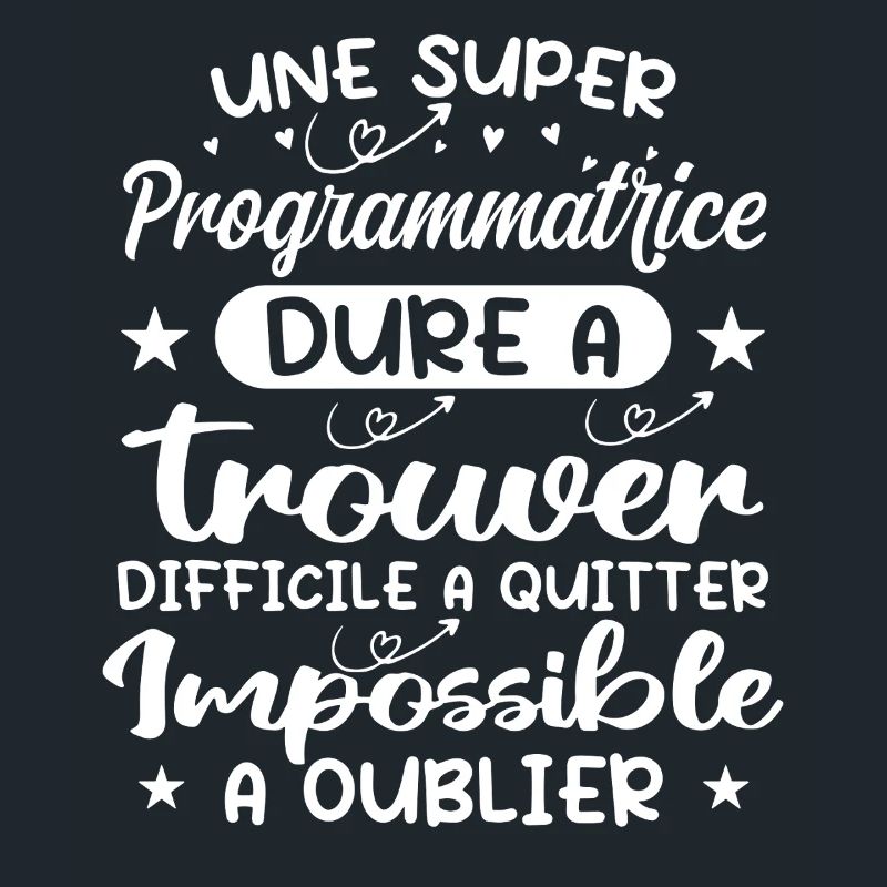 Une Super Programmatrice - Cadeau programmatrice