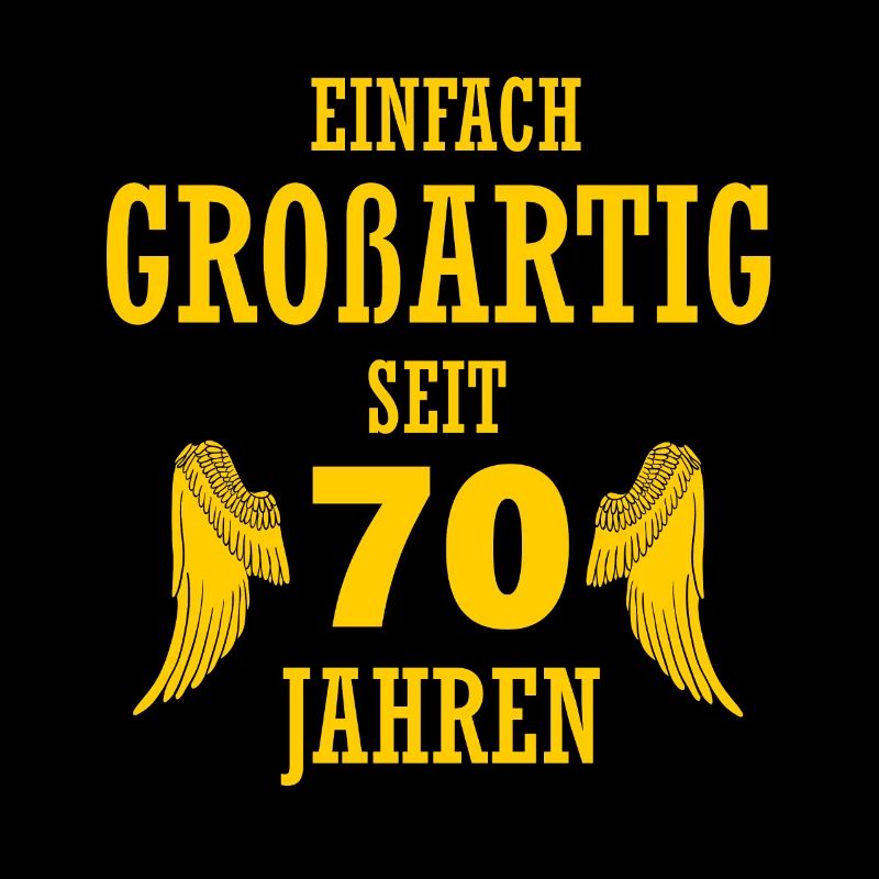 Großartig seit 70 Jahren Geschenk Geburtstag Mann