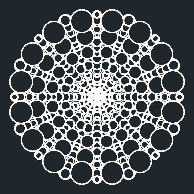 Geometric Mandala Circles Round Pattern Shape