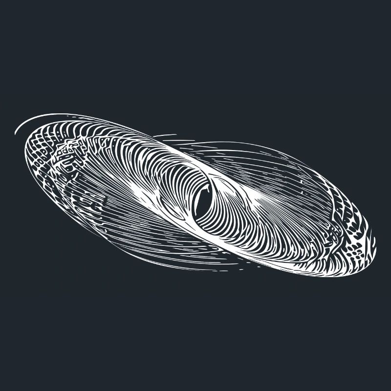 Lignes de cercle géométriques Ellipses